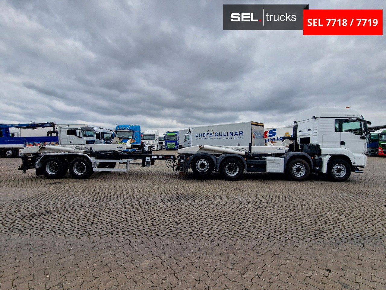 MAN TGS 35.500.8X2-6 BL / Silosteller / Lenkachse - Kravas automašīna pašizgāzējs: foto 4 MAN TGS 35.500.8X2-6 BL / Silosteller / Lenkachse - Kravas automašīna pašizgāzējs: foto 4