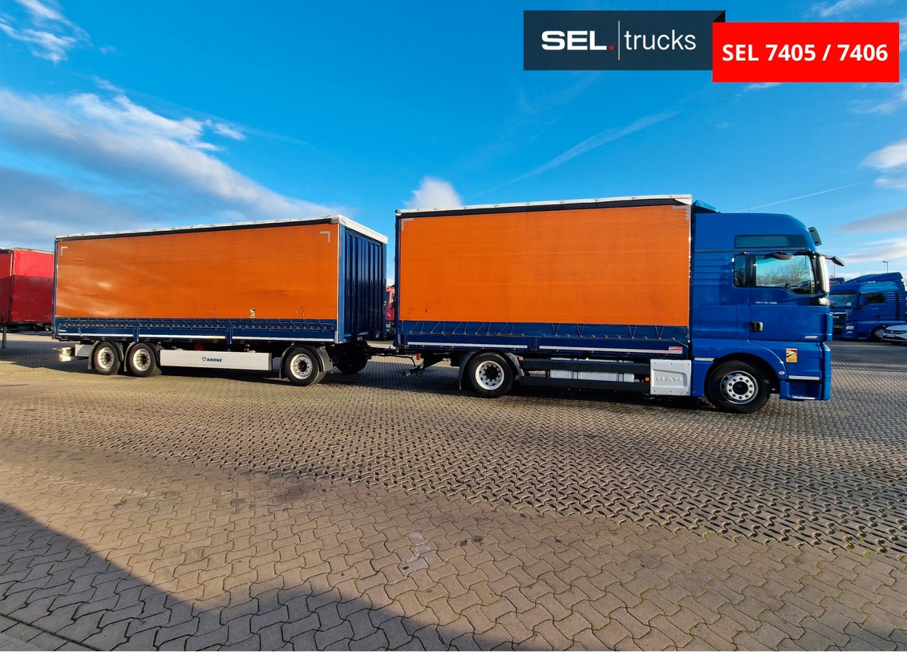 MAN TGX 18.580 4X2 LL/ Intarder/Aluklappen/Durchlade - Kravas automašīna ar tentu: foto 5 MAN TGX 18.580 4X2 LL/ Intarder/Aluklappen/Durchlade - Kravas automašīna ar tentu: foto 5