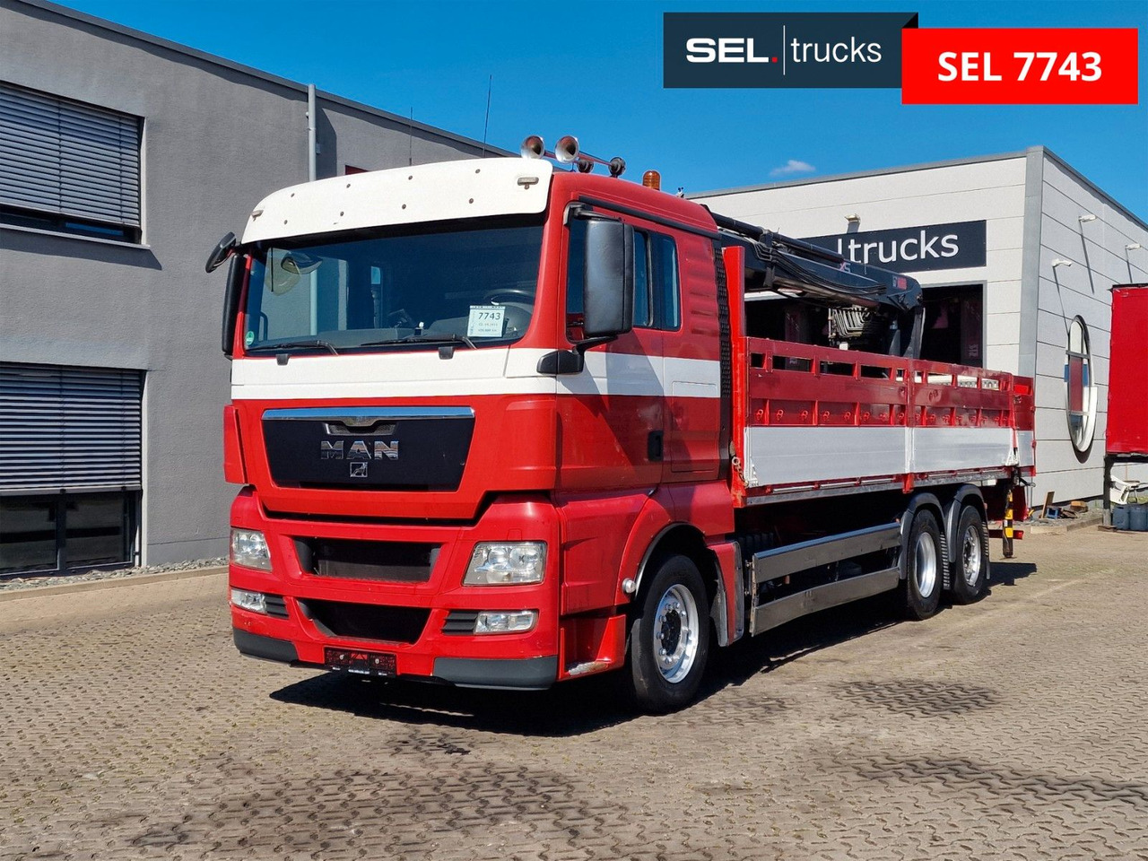 MAN TGX 26.400 6x2-2 BL / Intarder / HIAB /Lenkachse - Kravas auto ar manipulatoru: foto 1 MAN TGX 26.400 6x2-2 BL / Intarder / HIAB /Lenkachse - Kravas auto ar manipulatoru: foto 1