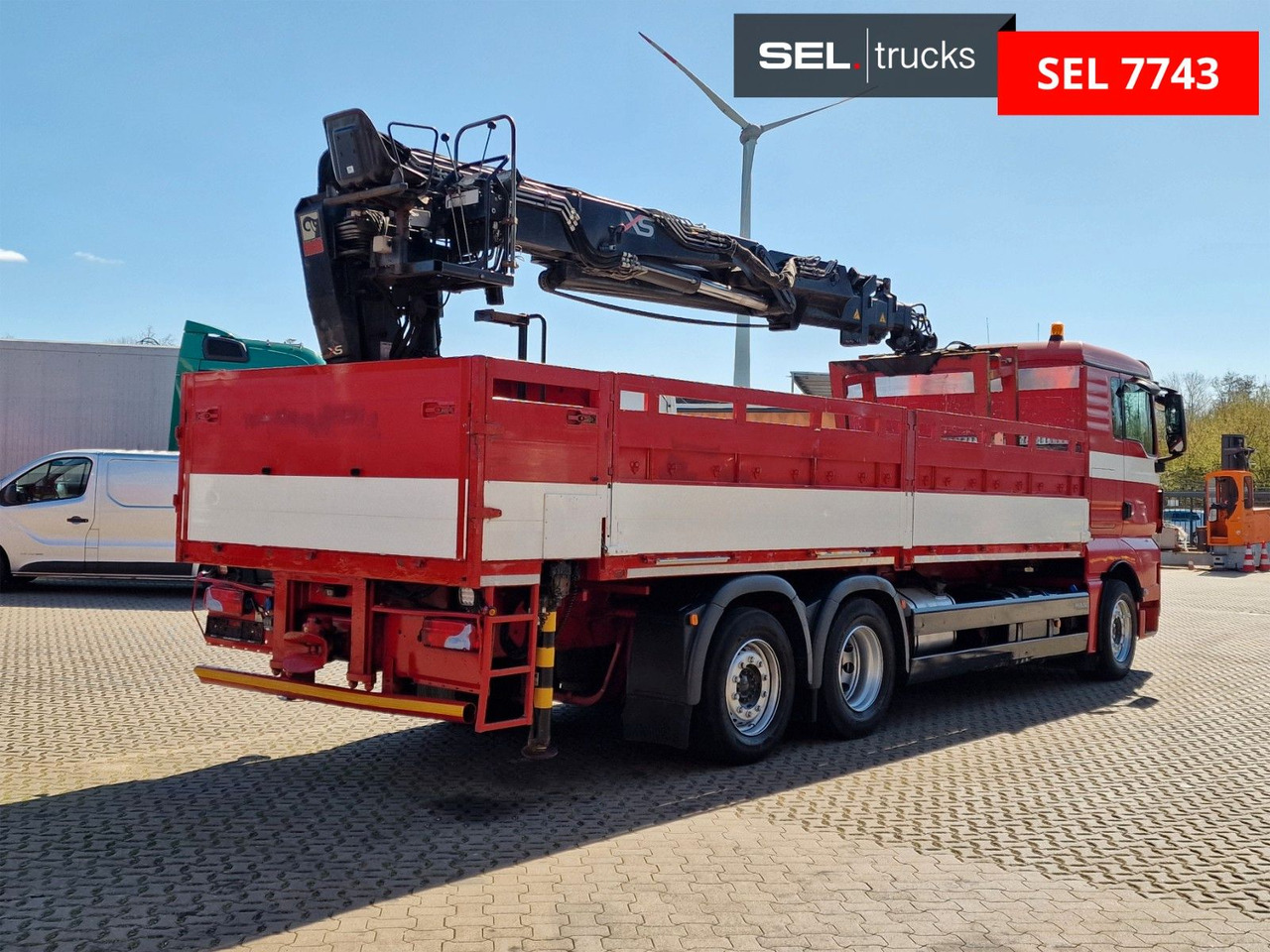 MAN TGX 26.400 6x2-2 BL / Intarder / HIAB /Lenkachse - Kravas auto ar manipulatoru: foto 5 MAN TGX 26.400 6x2-2 BL / Intarder / HIAB /Lenkachse - Kravas auto ar manipulatoru: foto 5