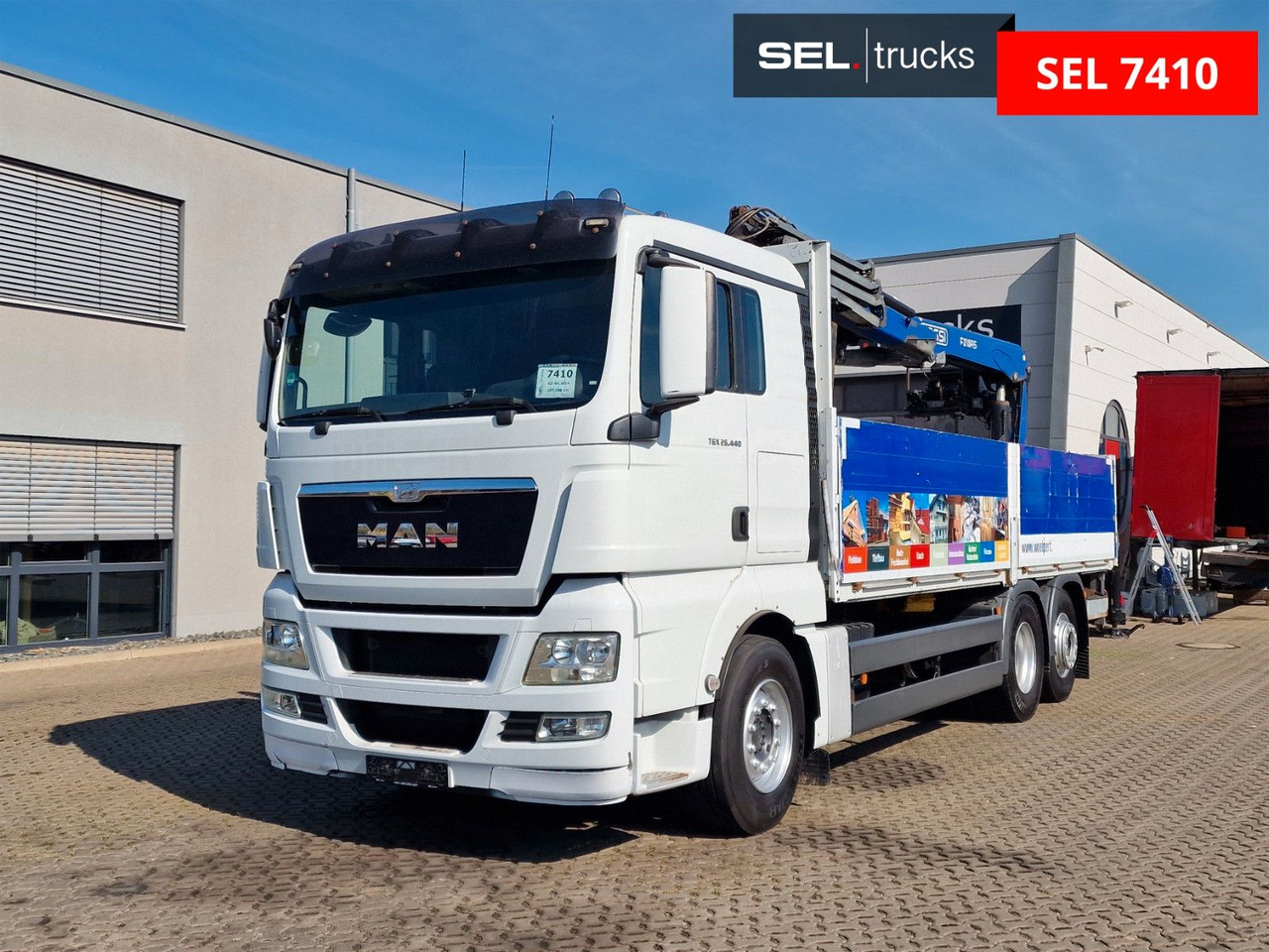 MAN TGX 26.440 6X2-2 LL /Intarder /Fassi /Lenkachse - Kravas auto ar manipulatoru: foto 1 MAN TGX 26.440 6X2-2 LL /Intarder /Fassi /Lenkachse - Kravas auto ar manipulatoru: foto 1