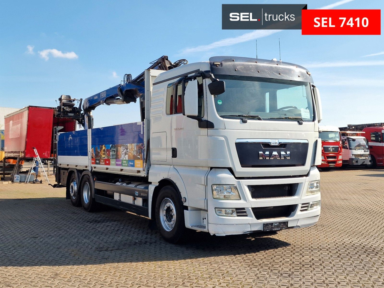MAN TGX 26.440 6X2-2 LL /Intarder /Fassi /Lenkachse - Kravas auto ar manipulatoru: foto 3 MAN TGX 26.440 6X2-2 LL /Intarder /Fassi /Lenkachse - Kravas auto ar manipulatoru: foto 3