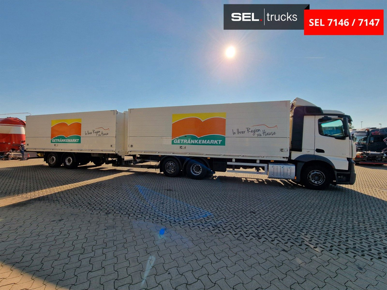 Mercedes-Benz Actros 2543 / Retarder / Lenkachse / Liftachse - Kravas automašīna dzērienu pārvadāšanai: foto 4 Mercedes-Benz Actros 2543 / Retarder / Lenkachse / Liftachse - Kravas automašīna dzērienu pārvadāšanai: foto 4