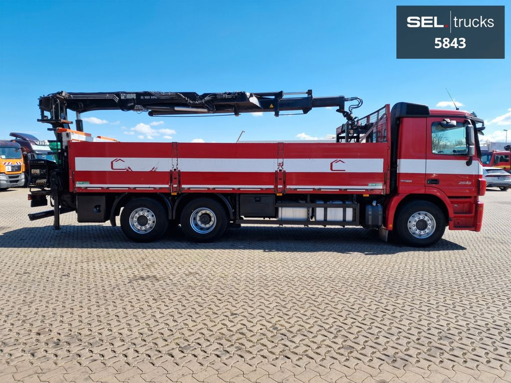Mercedes-Benz Actros 2546 / HIAB 166K / ADC 4,1t / Lenkachse Mercedes-Benz Actros 2546 / HIAB 166K / ADC 4,1t / Lenkachse - Kravas auto ar manipulatoru, Bortu kravas automašīna/ Platforma: foto 4 Mercedes-Benz Actros 2546 / HIAB 166K / ADC 4,1t / Lenkachse Mercedes-Benz Actros 2546 / HIAB 166K / ADC 4,1t / Lenkachse - Kravas auto ar manipulatoru, Bortu kravas automašīna/ Platforma: foto 4