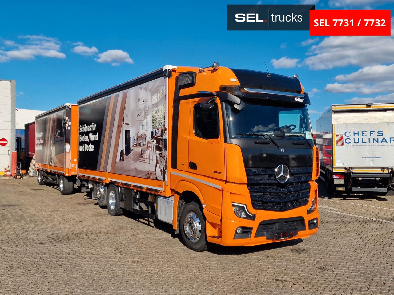 Mercedes-Benz Actros 2548 / Retarder / Aluklappen / 6E - Kravas automašīna ar tentu: foto 3 Mercedes-Benz Actros 2548 / Retarder / Aluklappen / 6E - Kravas automašīna ar tentu: foto 3