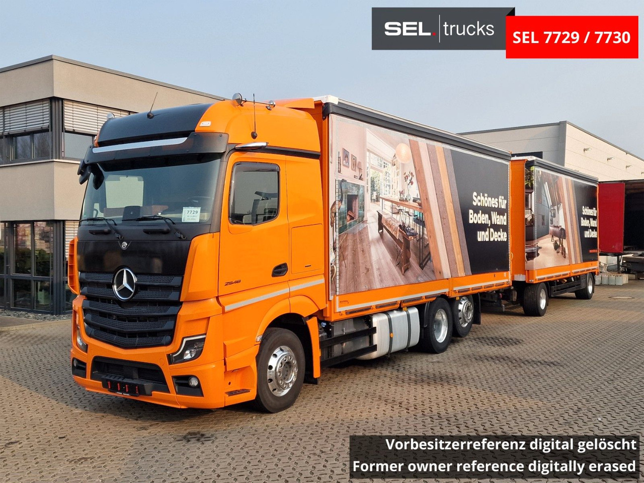 Mercedes-Benz Actros 2548 / Retarder / Euro 6E / Aluklappen - Kravas automašīna ar tentu: foto 1 Mercedes-Benz Actros 2548 / Retarder / Euro 6E / Aluklappen - Kravas automašīna ar tentu: foto 1