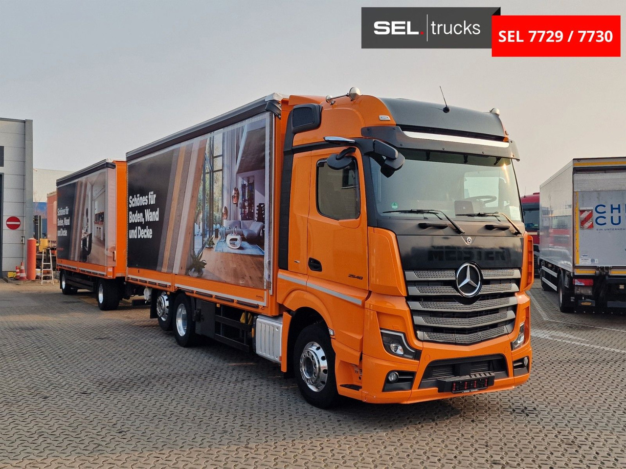 Mercedes-Benz Actros 2548 / Retarder / Euro 6E / Aluklappen - Kravas automašīna ar tentu: foto 3 Mercedes-Benz Actros 2548 / Retarder / Euro 6E / Aluklappen - Kravas automašīna ar tentu: foto 3