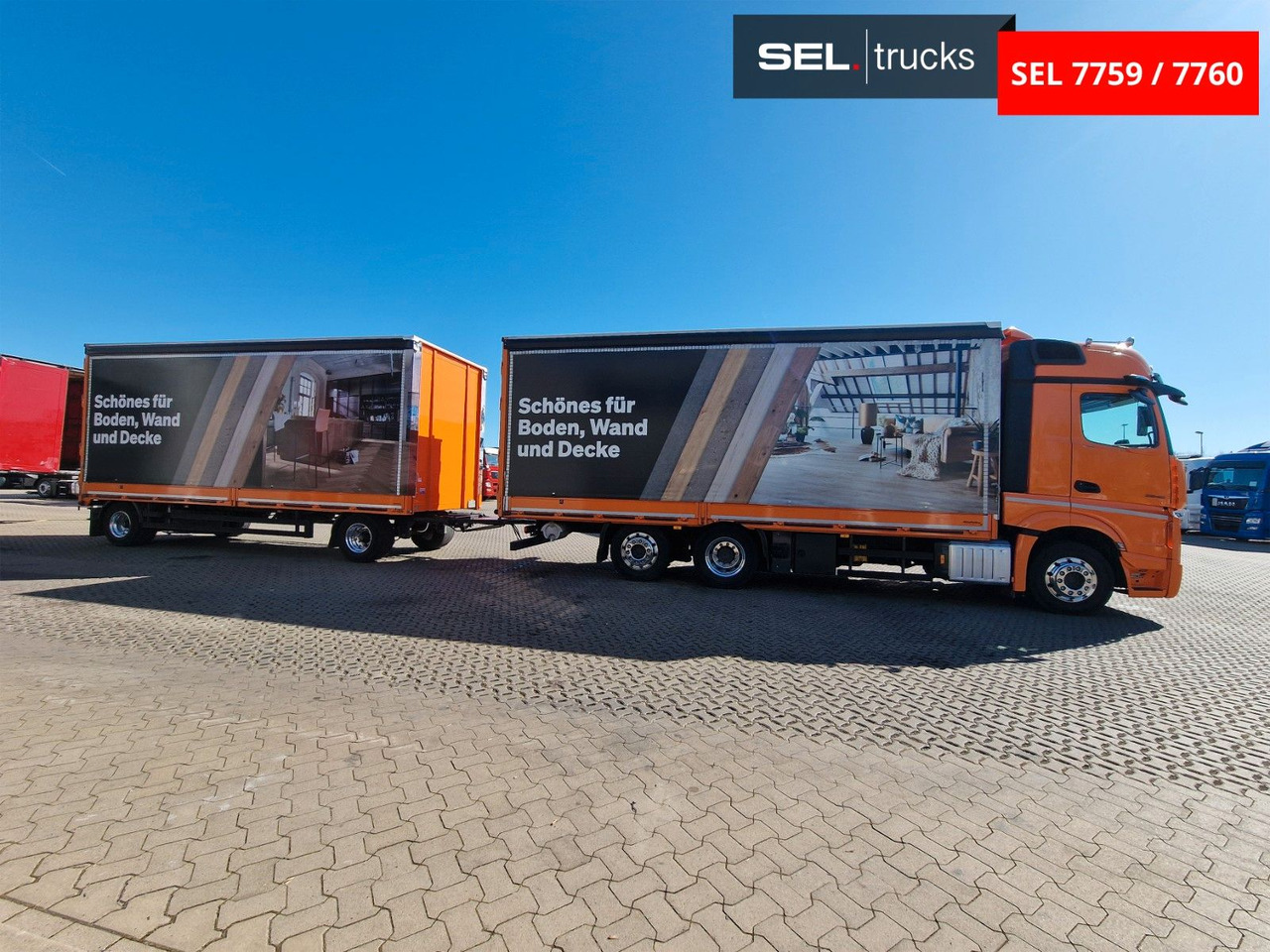 Mercedes-Benz Actros 2548 / Retarder / Euro 6E / Aluklappen - Kravas automašīna ar tentu: foto 4 Mercedes-Benz Actros 2548 / Retarder / Euro 6E / Aluklappen - Kravas automašīna ar tentu: foto 4