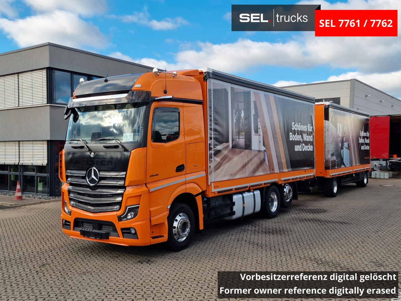 Mercedes-Benz Actros 2548 / Retarder / Euro 6E / Aluklappen - Kravas automašīna ar tentu: foto 1 Mercedes-Benz Actros 2548 / Retarder / Euro 6E / Aluklappen - Kravas automašīna ar tentu: foto 1