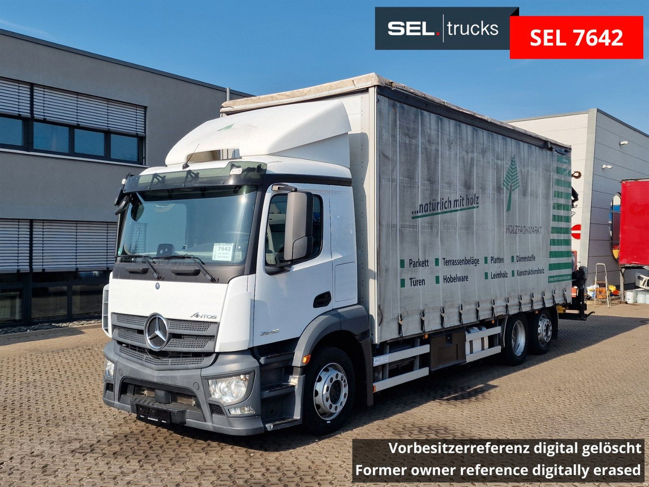 Mercedes-Benz Antos 2540 / Fernbedienung / Lenkachse - Kravas auto ar manipulatoru: foto 2 Mercedes-Benz Antos 2540 / Fernbedienung / Lenkachse - Kravas auto ar manipulatoru: foto 2