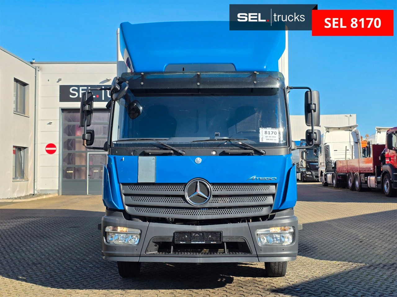 Mercedes-Benz Atego 1218 / Ladebordwand - Kravas automašīna ar slēgto virsbūvi: foto 2 Mercedes-Benz Atego 1218 / Ladebordwand - Kravas automašīna ar slēgto virsbūvi: foto 2