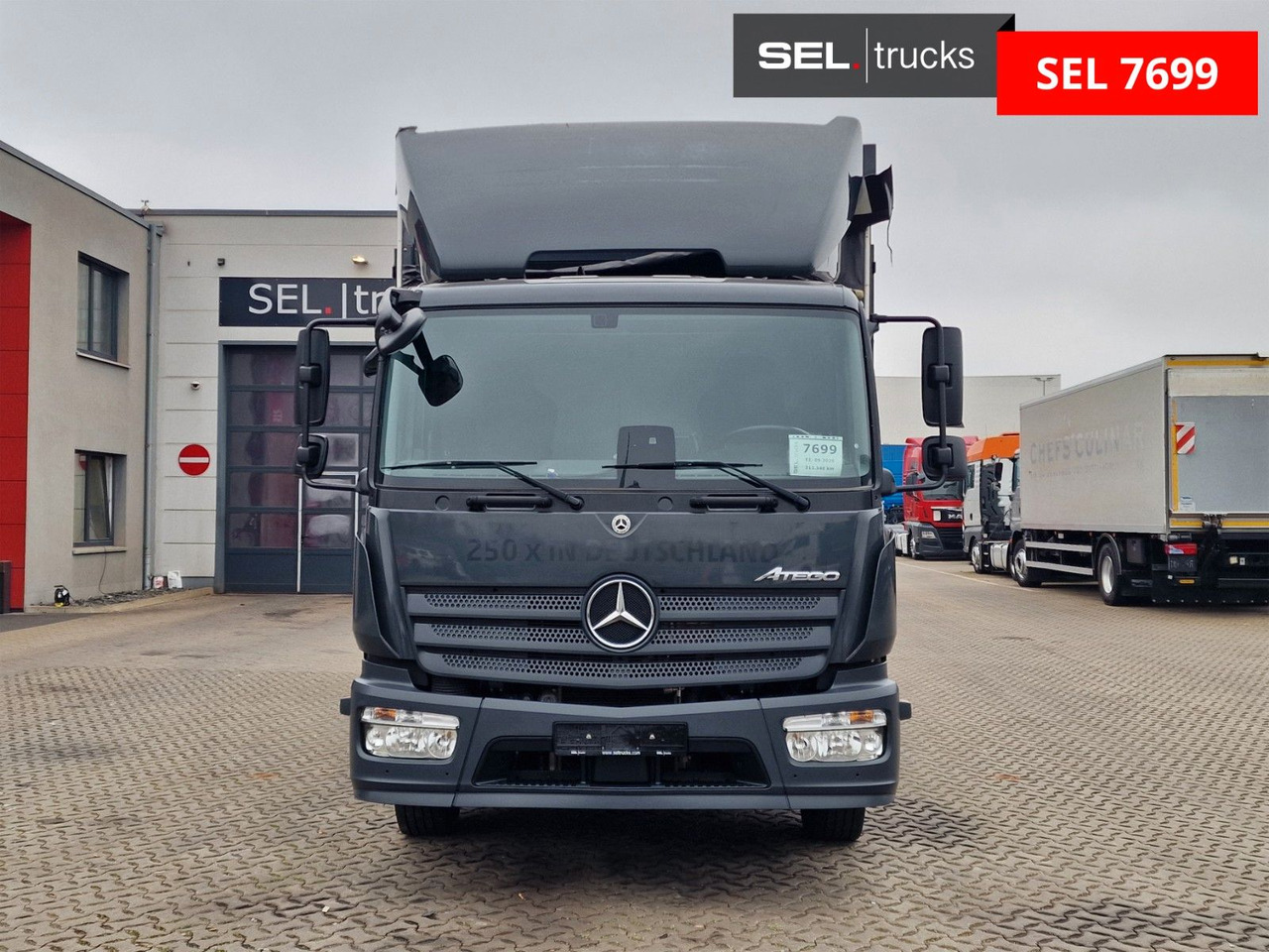 Mercedes-Benz Atego 1221 / Ladebordwand - Kravas automašīna ar tentu: foto 2 Mercedes-Benz Atego 1221 / Ladebordwand - Kravas automašīna ar tentu: foto 2
