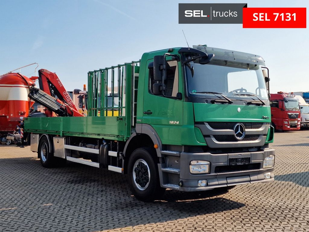 Mercedes-Benz Axor 1824 / FASSI F120AC 024 E + ACTIVE Mercedes-Benz Axor 1824 / FASSI F120AC 024 E + GLAS - Kravas auto ar manipulatoru: foto 3 Mercedes-Benz Axor 1824 / FASSI F120AC 024 E + ACTIVE Mercedes-Benz Axor 1824 / FASSI F120AC 024 E + GLAS - Kravas auto ar manipulatoru: foto 3