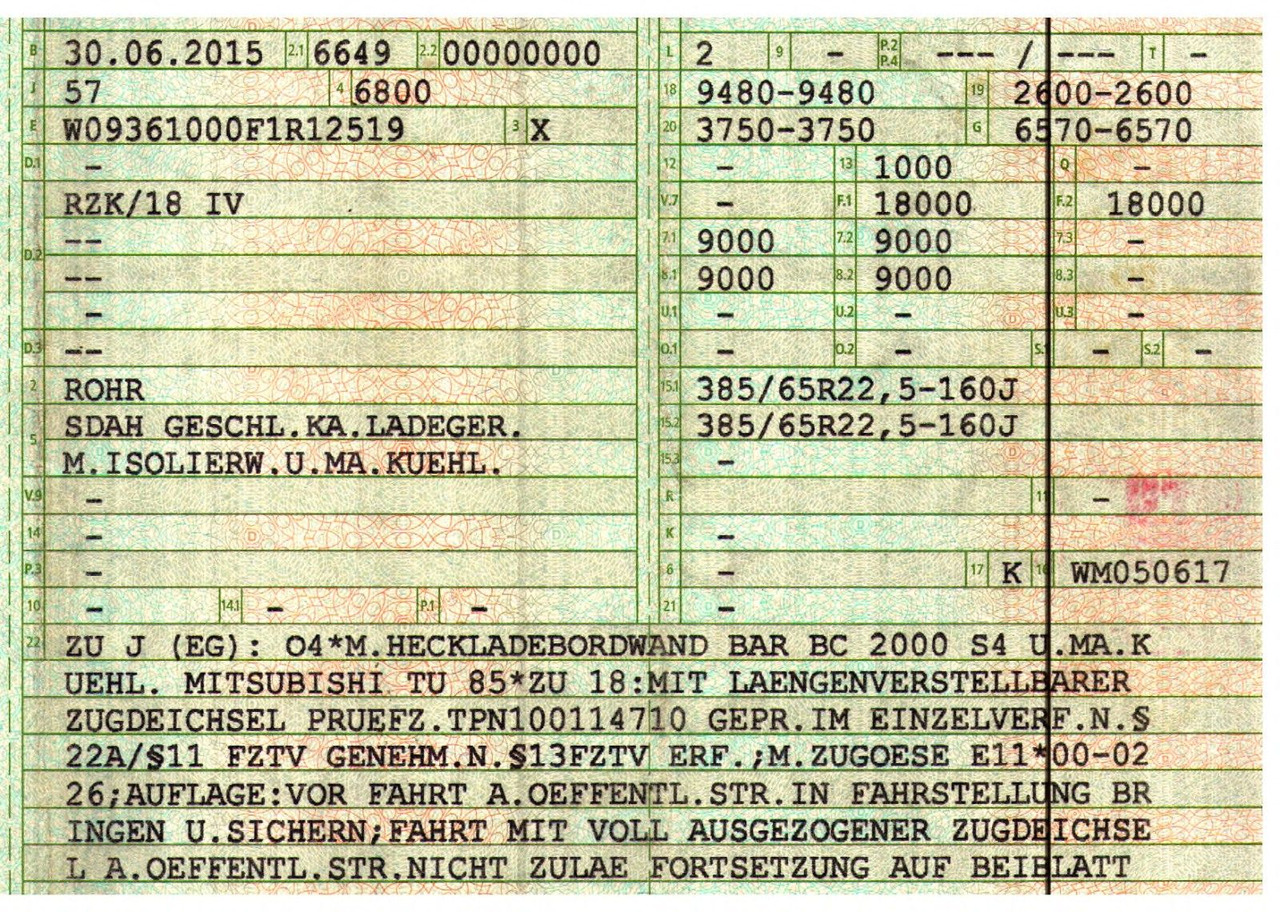 Piekabe refrižerators ROHR Rohr RZK/18 IV / Ladebordwand: foto 47 Piekabe refrižerators ROHR Rohr RZK/18 IV / Ladebordwand: foto 47