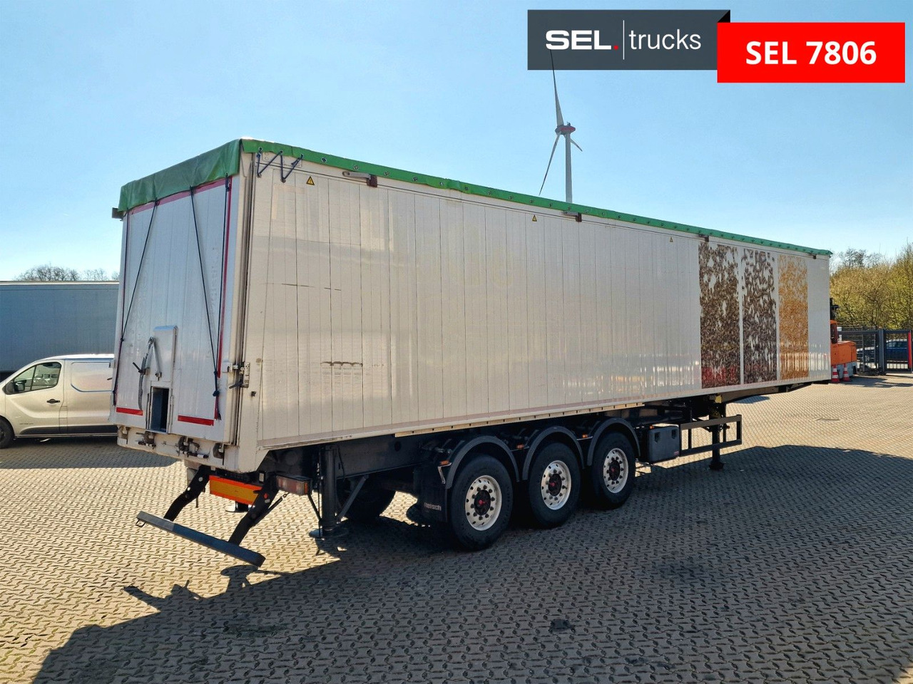 Reisch RHKS-3-AG13 / Alu-Felgen / Liftachse / 80m³ - Puspiekabe pašizgāzējs: foto 5 Reisch RHKS-3-AG13 / Alu-Felgen / Liftachse / 80m³ - Puspiekabe pašizgāzējs: foto 5