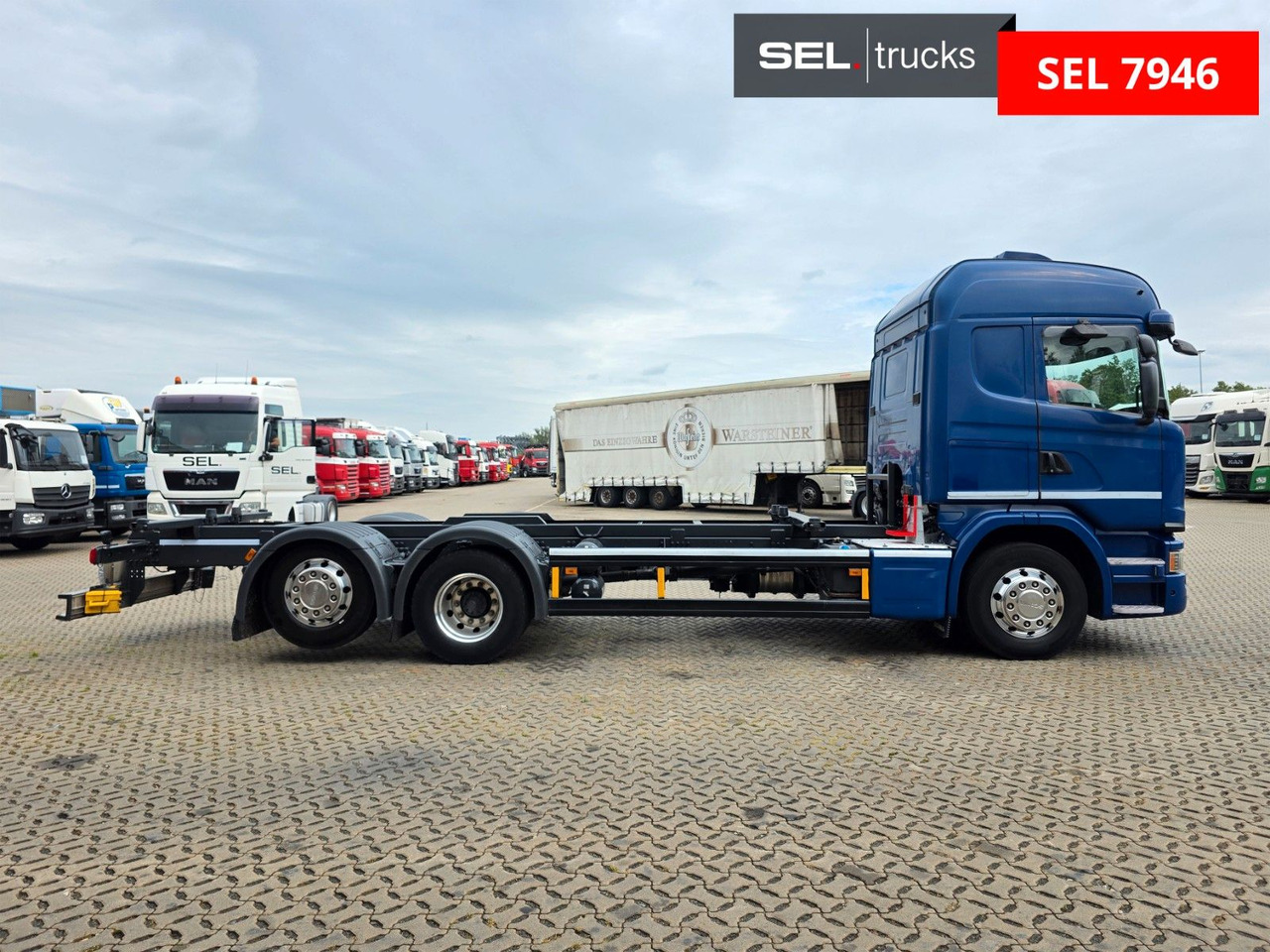 Scania G 410 LB6X2*4MNB / Retarder/PTO/ADR/Lenkachse - Konteineru vedējs/ Kravas automašīna ar noņemamā virsbūve: foto 4 Scania G 410 LB6X2*4MNB / Retarder/PTO/ADR/Lenkachse - Konteineru vedējs/ Kravas automašīna ar noņemamā virsbūve: foto 4