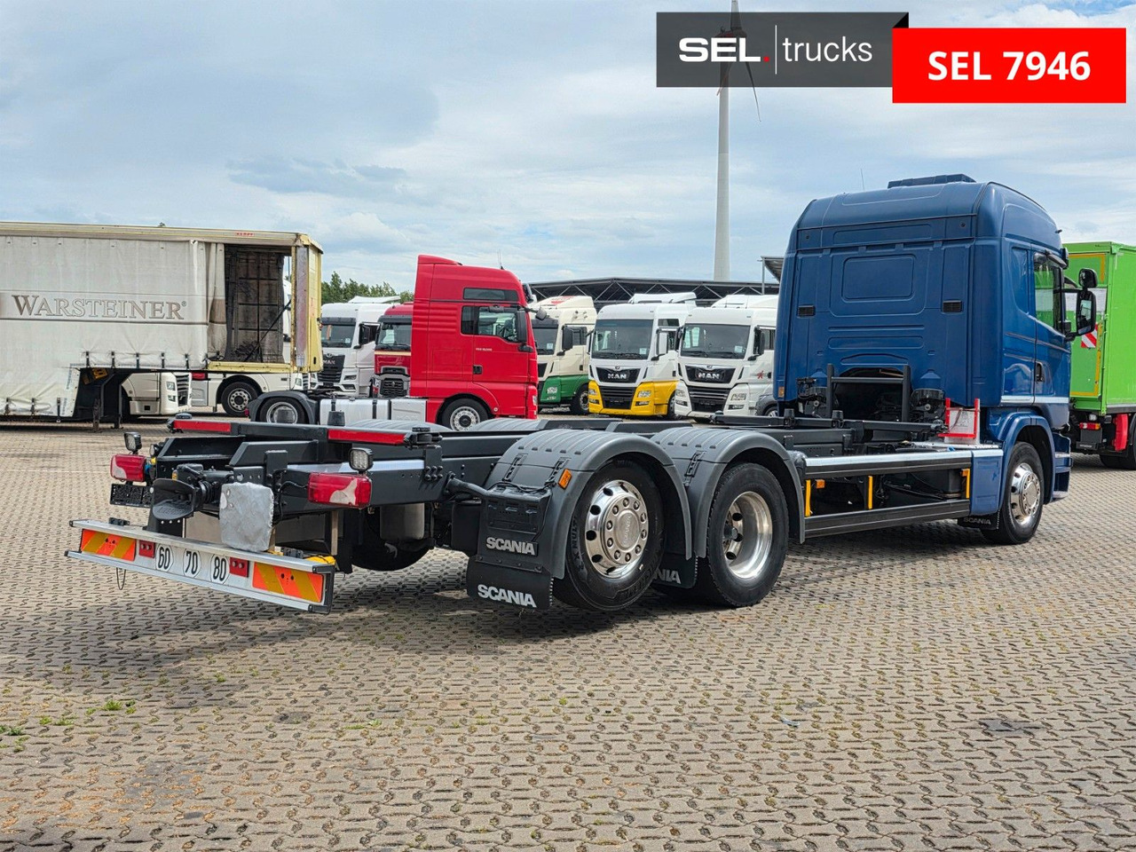 Scania G 410 LB6X2*4MNB / Retarder/PTO/ADR/Lenkachse - Konteineru vedējs/ Kravas automašīna ar noņemamā virsbūve: foto 5 Scania G 410 LB6X2*4MNB / Retarder/PTO/ADR/Lenkachse - Konteineru vedējs/ Kravas automašīna ar noņemamā virsbūve: foto 5