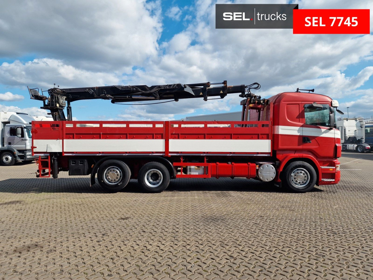 Scania R 340 LB6X2*4MNA /Retarder/HIAB 166K /Lenkachse - Kravas auto ar manipulatoru: foto 4 Scania R 340 LB6X2*4MNA /Retarder/HIAB 166K /Lenkachse - Kravas auto ar manipulatoru: foto 4