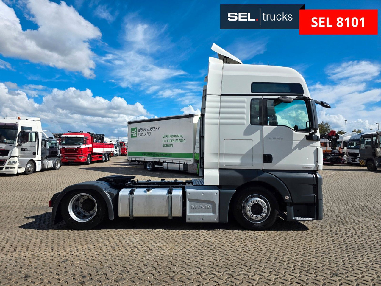 MAN TGX 18.460 LLS-U / Retarder / 2 Tanks - Vilcējs: foto 5 MAN TGX 18.460 LLS-U / Retarder / 2 Tanks - Vilcējs: foto 5