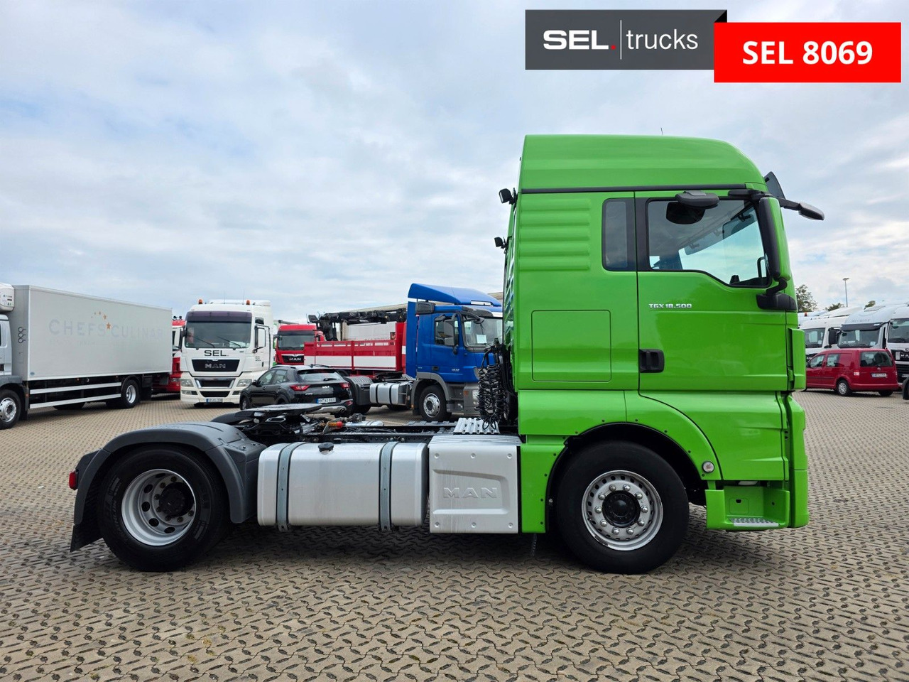 MAN TGX 18.500 4X2 LLS / Retarder / Kipphydraulik - Vilcējs: foto 4 MAN TGX 18.500 4X2 LLS / Retarder / Kipphydraulik - Vilcējs: foto 4