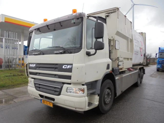 DAF CF 75.250 FAN 6X2 - Atkritumu vedējs: foto 1 DAF CF 75.250 FAN 6X2 - Atkritumu vedējs: foto 1
