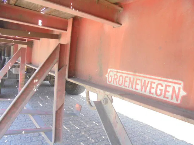 Bortu puspiekabe/ Platforma Groenewegen DRO-12-27: foto 9