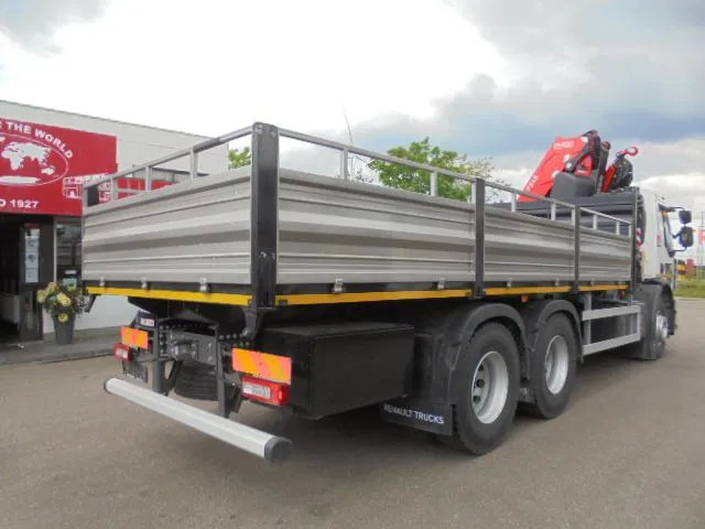 Renault 320 6X4 + FASSI F245 DEMO UNUSED - Bortu kravas automašīna/ Platforma, Kravas auto ar manipulatoru: foto 3 Renault 320 6X4 + FASSI F245 DEMO UNUSED - Bortu kravas automašīna/ Platforma, Kravas auto ar manipulatoru: foto 3