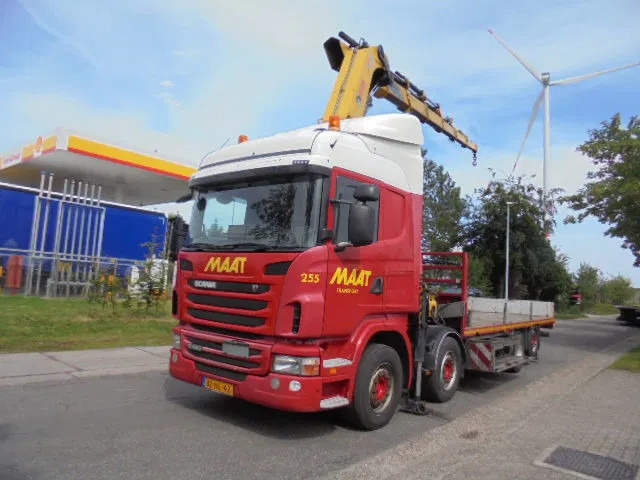 Scania 8X2 RETARDER - Kravas auto ar manipulatoru: foto 1 Scania 8X2 RETARDER - Kravas auto ar manipulatoru: foto 1