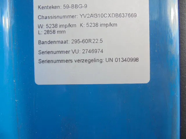 Kravas automašīna ar tentu Volvo FH 420 6X2 NL TRUCK: foto 17