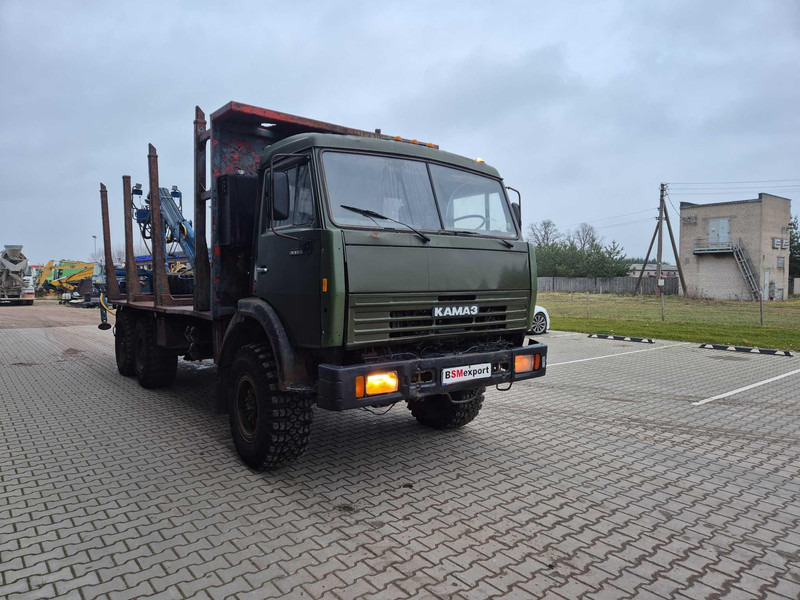 Kamaz 43101 6x6 - Kokvedējs, Kravas auto ar manipulatoru: foto 5 Kamaz 43101 6x6 - Kokvedējs, Kravas auto ar manipulatoru: foto 5