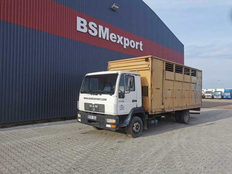 MAN LE 12.189 livestock truck - Kravas automašīna dzīvnieku pārvadāšanai: foto 1 MAN LE 12.189 livestock truck - Kravas automašīna dzīvnieku pārvadāšanai: foto 1
