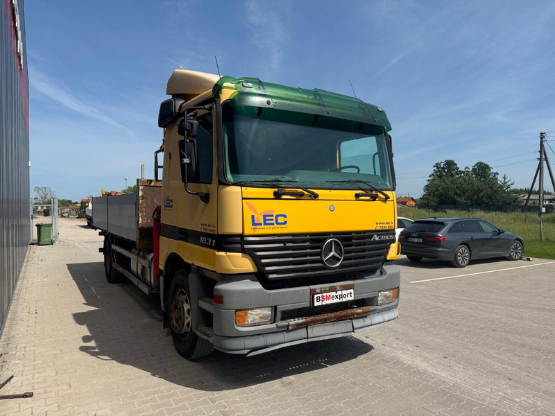 Mercedes-Benz Actros 1831, no crane - Bortu kravas automašīna/ Platforma: foto 2 Mercedes-Benz Actros 1831, no crane - Bortu kravas automašīna/ Platforma: foto 2