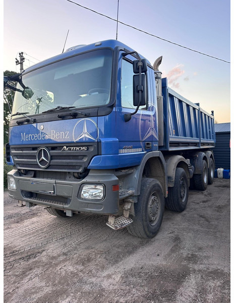 Mercedes-Benz Actros 4146, 8x6 - Kravas automašīna pašizgāzējs: foto 1 Mercedes-Benz Actros 4146, 8x6 - Kravas automašīna pašizgāzējs: foto 1