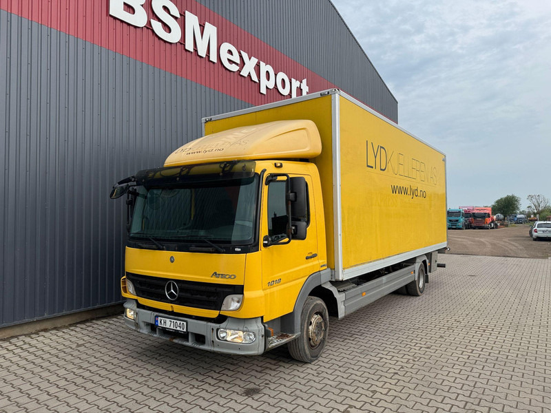 Mercedes-Benz Atego 1018 - Kravas automašīna ar slēgto virsbūvi: foto 1 Mercedes-Benz Atego 1018 - Kravas automašīna ar slēgto virsbūvi: foto 1
