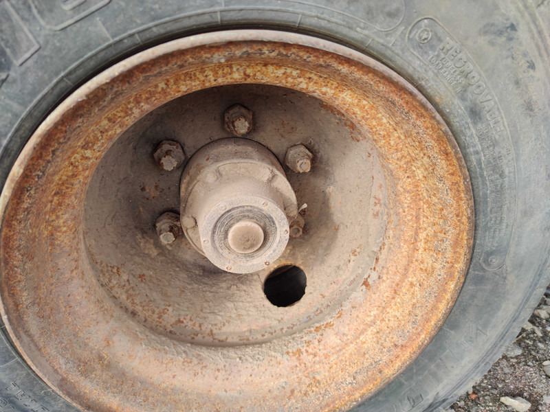 Puspiekabe zema profila platforma Murray 16 tyre heavy duty low loader: foto 13