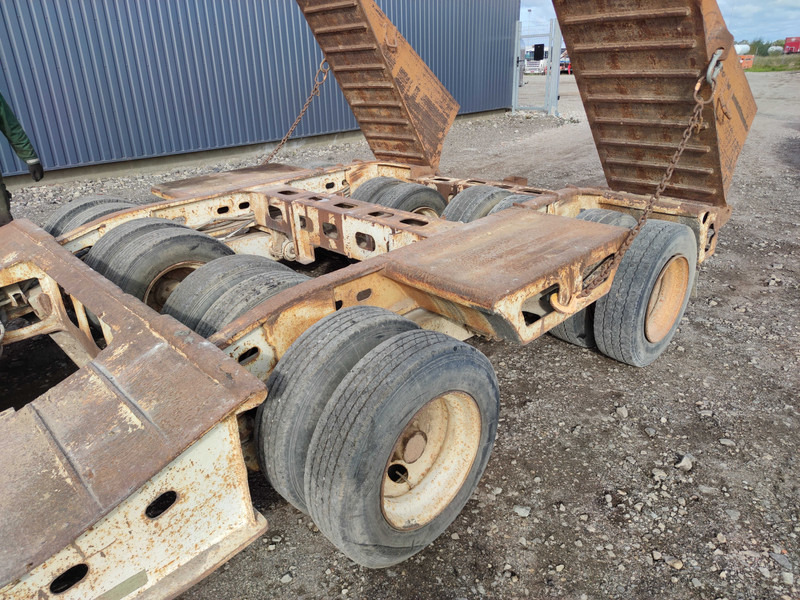 Puspiekabe zema profila platforma Murray 16 tyre heavy duty low loader: foto 9
