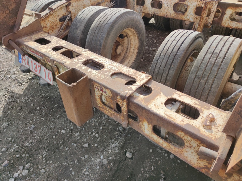 Puspiekabe zema profila platforma Murray 16 tyre heavy duty low loader: foto 11