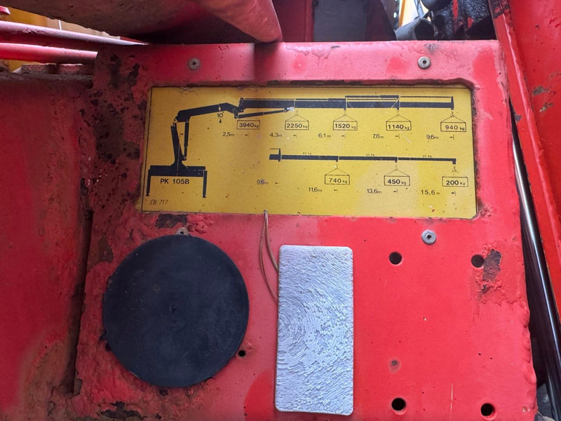 Palfinger PK 105 B - Celtnis-manipulators - Kravas automašīna: foto 3 Palfinger PK 105 B - Celtnis-manipulators - Kravas automašīna: foto 3