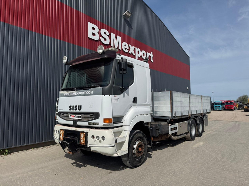 Sisu 12 E 480 - Bortu kravas automašīna/ Platforma: foto 1 Sisu 12 E 480 - Bortu kravas automašīna/ Platforma: foto 1