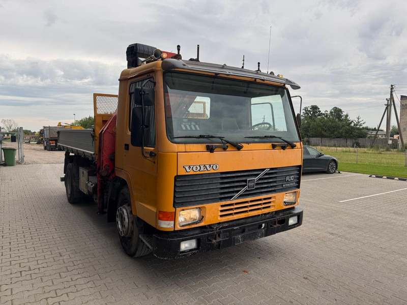 Volvo FL 10 + Palfinger PK 105 B - 3 - Kravas automašīna pašizgāzējs, Kravas auto ar manipulatoru: foto 2 Volvo FL 10 + Palfinger PK 105 B - 3 - Kravas automašīna pašizgāzējs, Kravas auto ar manipulatoru: foto 2
