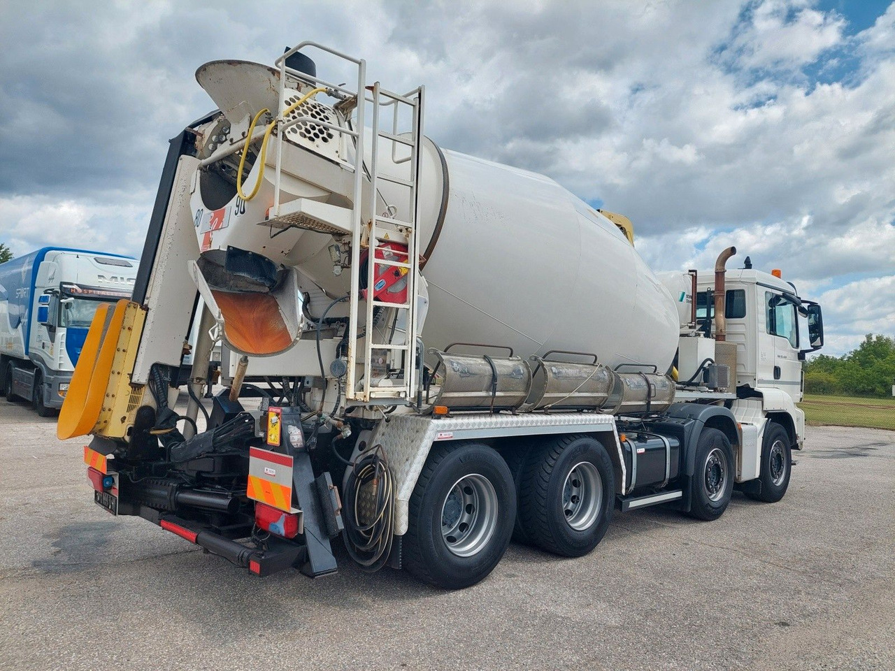 MAN TGS 32.420 BB Stetter AM 8 FHCBL + Theam T3D16 - Betonvedējs: foto 4 MAN TGS 32.420 BB Stetter AM 8 FHCBL + Theam T3D16 - Betonvedējs: foto 4