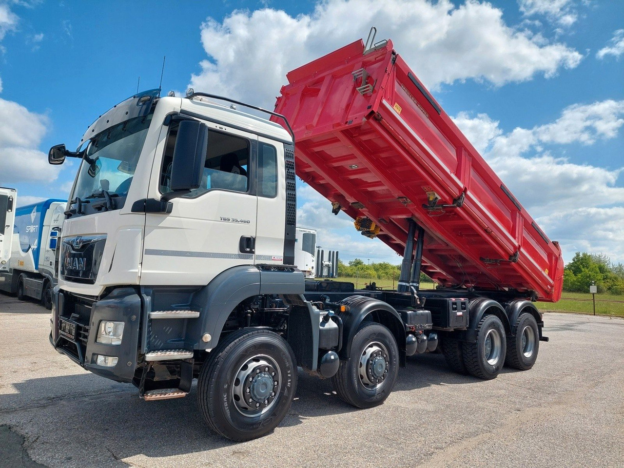 MAN TGS 35.460 BB Meiller Bordmatik 8x6 - Kravas automašīna pašizgāzējs: foto 1 MAN TGS 35.460 BB Meiller Bordmatik 8x6 - Kravas automašīna pašizgāzējs: foto 1