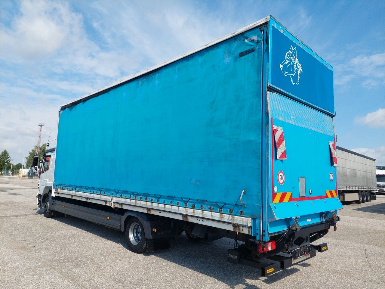 Mercedes-Benz Atego 1223 L/NR - Kravas automašīna ar tentu: foto 3 Mercedes-Benz Atego 1223 L/NR - Kravas automašīna ar tentu: foto 3