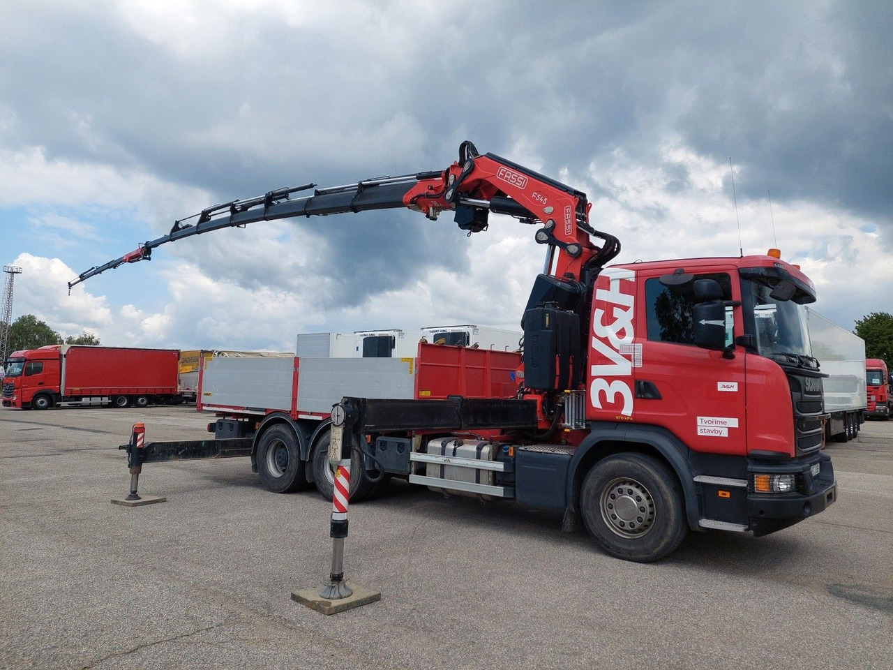 Scania G 410LB 6x4 HNA + Kran Fassi F545RA.2.27 FLY-JIB - Bortu kravas automašīna/ Platforma, Kravas auto ar manipulatoru: foto 2 Scania G 410LB 6x4 HNA + Kran Fassi F545RA.2.27 FLY-JIB - Bortu kravas automašīna/ Platforma, Kravas auto ar manipulatoru: foto 2