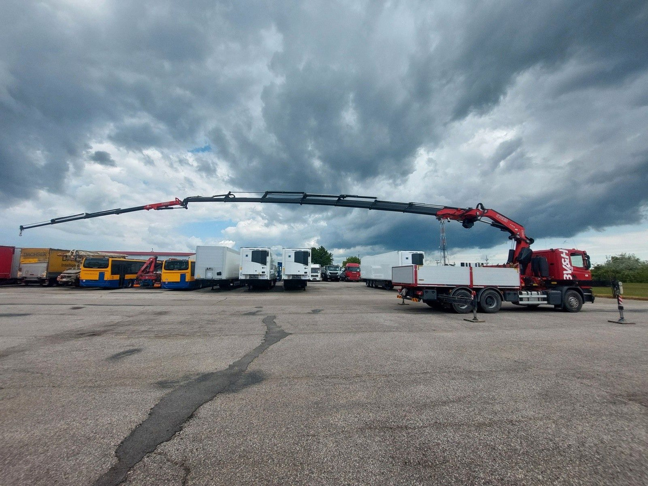 Scania G 410LB 6x4 HNA + Kran Fassi F545RA.2.27 FLY-JIB - Bortu kravas automašīna/ Platforma, Kravas auto ar manipulatoru: foto 4 Scania G 410LB 6x4 HNA + Kran Fassi F545RA.2.27 FLY-JIB - Bortu kravas automašīna/ Platforma, Kravas auto ar manipulatoru: foto 4