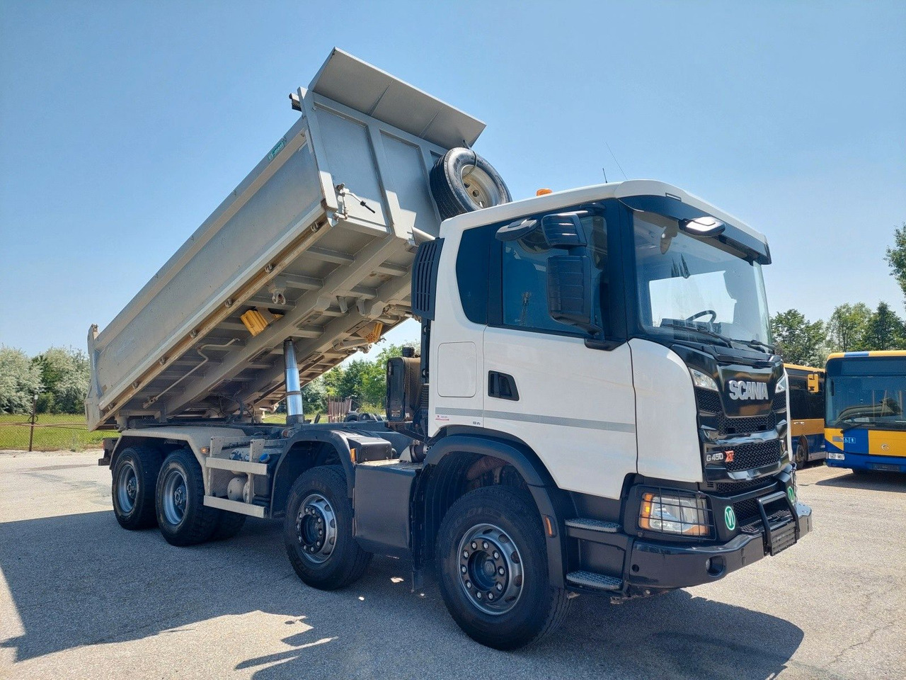 Scania G 450 B8X4HZ 8x4 Bordmatik - Kravas automašīna pašizgāzējs: foto 2 Scania G 450 B8X4HZ 8x4 Bordmatik - Kravas automašīna pašizgāzējs: foto 2