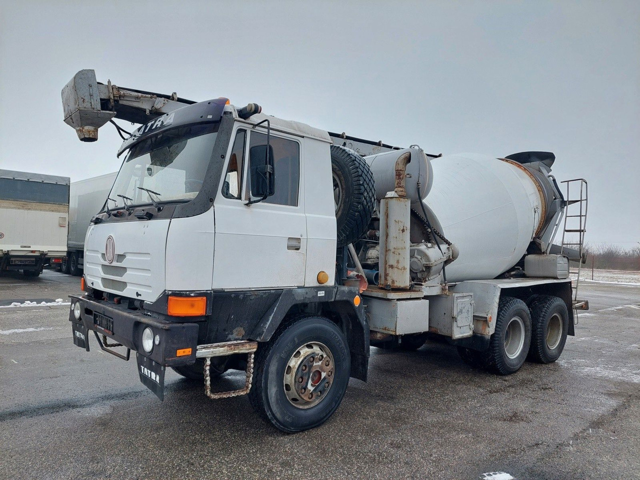 Tatra T815 6x6 mit Fördererband PD-01 - Betonvedējs: foto 1 Tatra T815 6x6 mit Fördererband PD-01 - Betonvedējs: foto 1