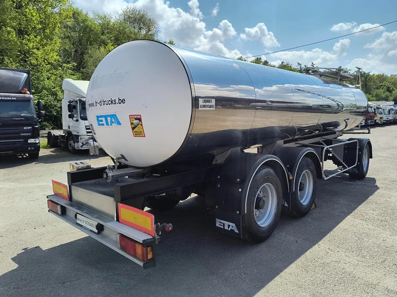 ETA 16500L INSULATED INOX TANK - 1 COMP - Piekabe cisterna: foto 5 ETA 16500L INSULATED INOX TANK - 1 COMP - Piekabe cisterna: foto 5