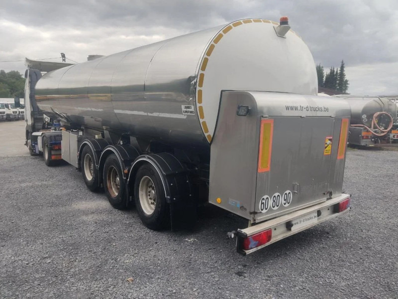 ETA TANK FOR MILK / WATER - 29000 L - STAINLESS STEEL/INOX - Puspiekabe cisterna: foto 5 ETA TANK FOR MILK / WATER - 29000 L - STAINLESS STEEL/INOX - Puspiekabe cisterna: foto 5