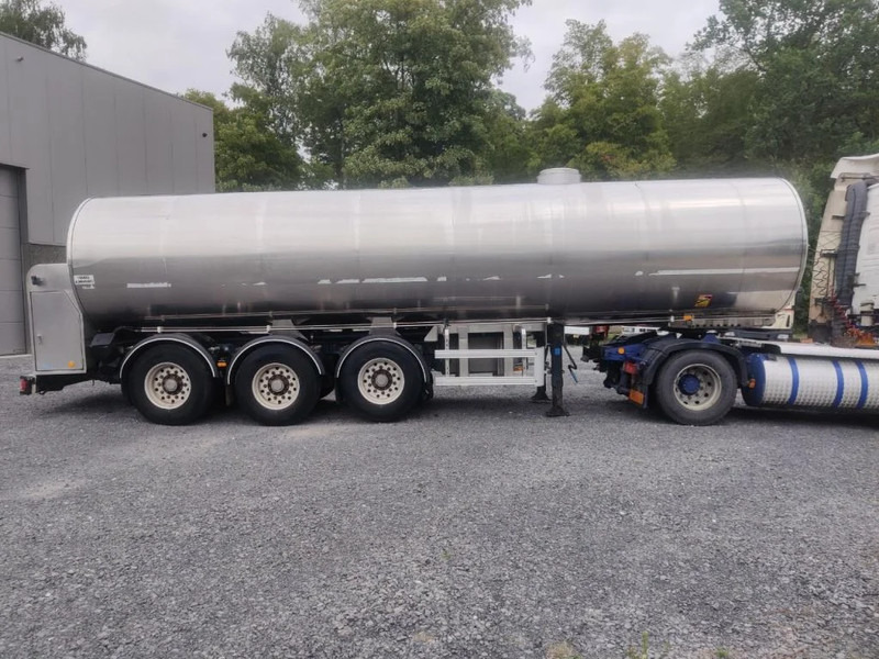 ETA TANK FOR MILK / WATER - 29000 L - STAINLESS STEEL/INOX - Puspiekabe cisterna: foto 4 ETA TANK FOR MILK / WATER - 29000 L - STAINLESS STEEL/INOX - Puspiekabe cisterna: foto 4